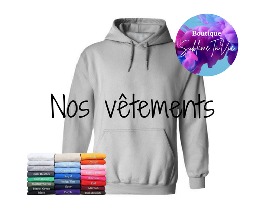 Vêtements personnalisés