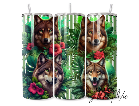 Tumbler loup brun