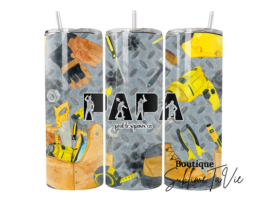 Tumbler papa construction