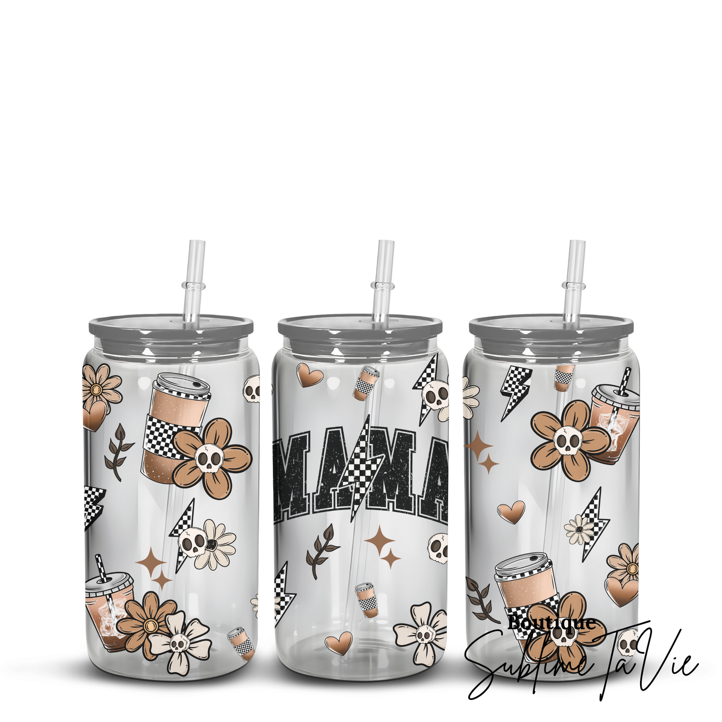 Gobelet plastique coffre mama