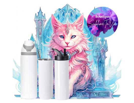 Tasse isotherme chat mystic