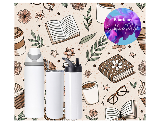 Tasse isotherme livre et café