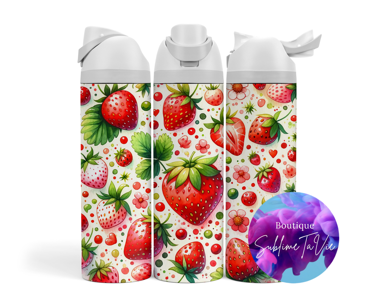 Tasse isotherme Owa - Fraises 🍓