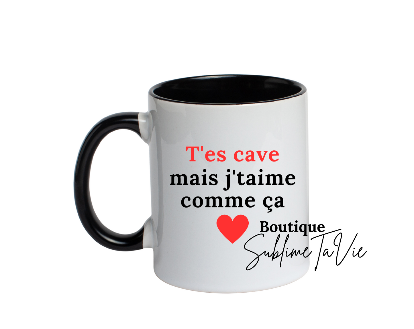 Tasse humoristique amour