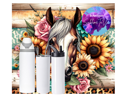 Tasse isotherme cheval