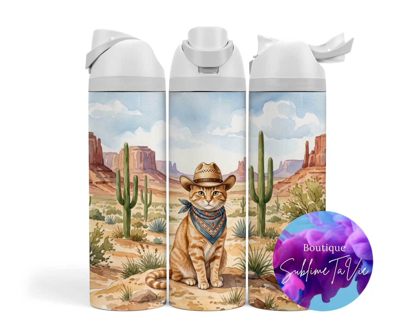 Tasse isotherme Owa - chat western