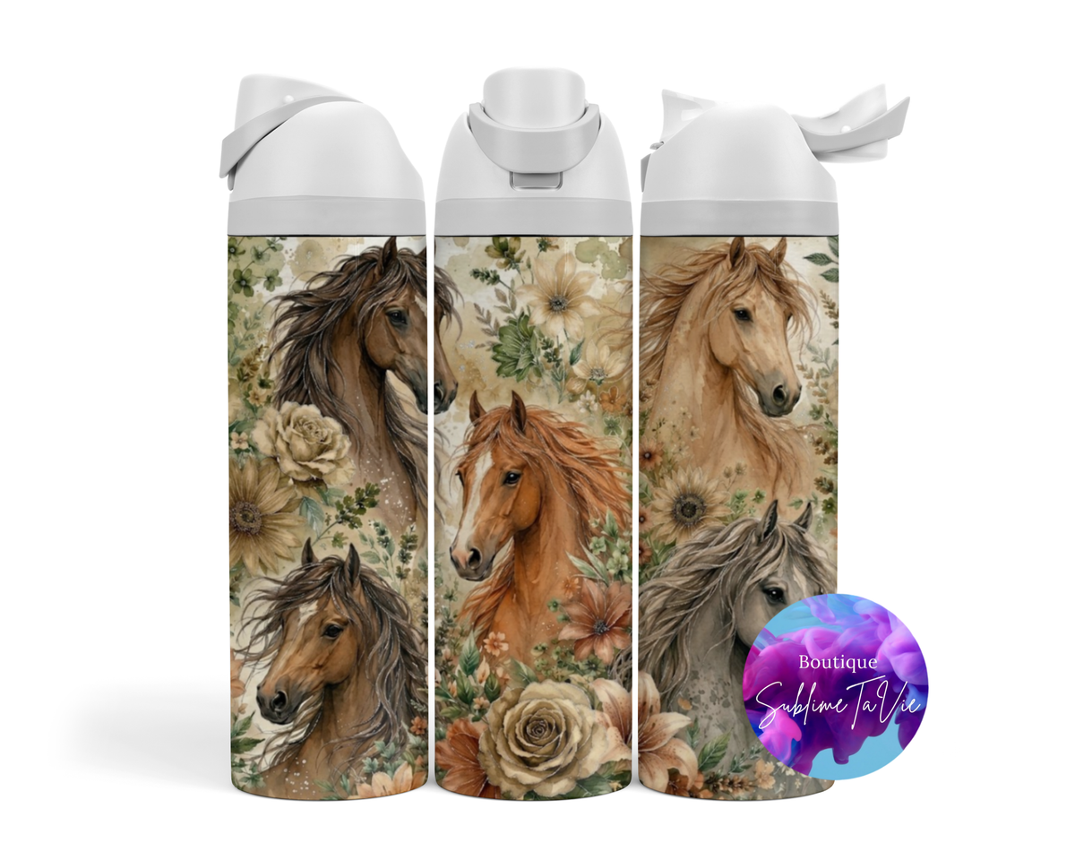 Tasse isotherme Owa - chevaux