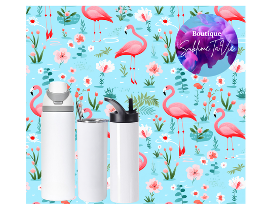 Tasse isotherme flamand rose
