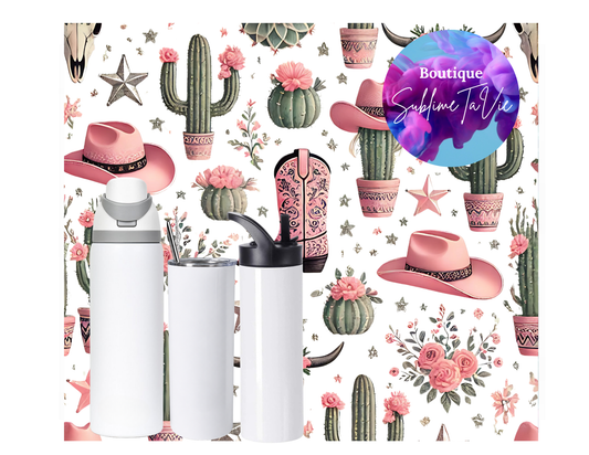 Tasse isotherme cowgirl