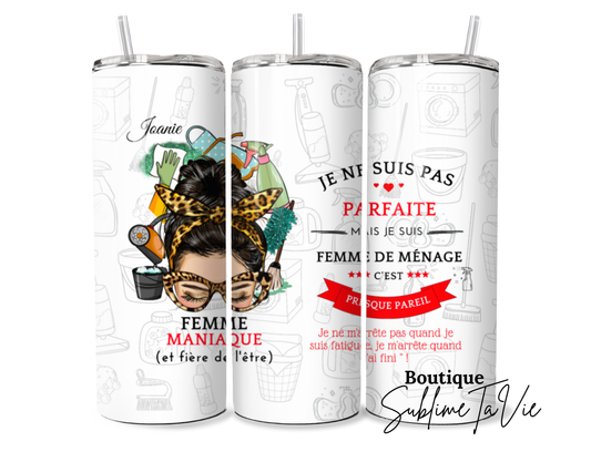 Tumbler femme ménage