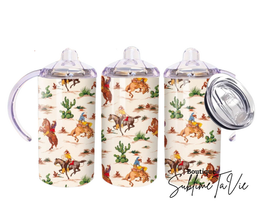 Tumbler enfants cowboy