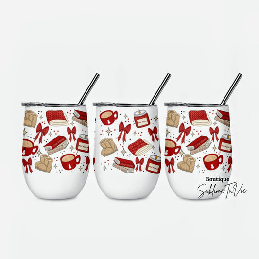 Tumbler 16oz cocooning hivernale