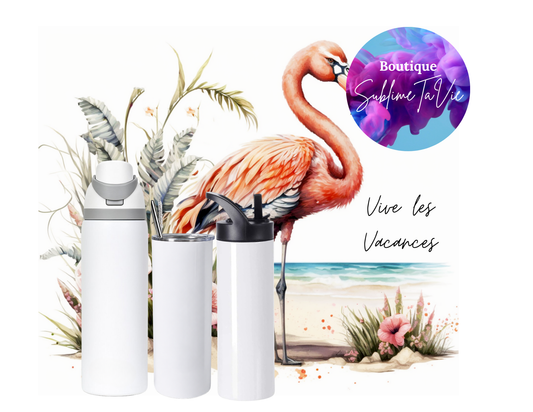 Tasse isotherme flamand rose