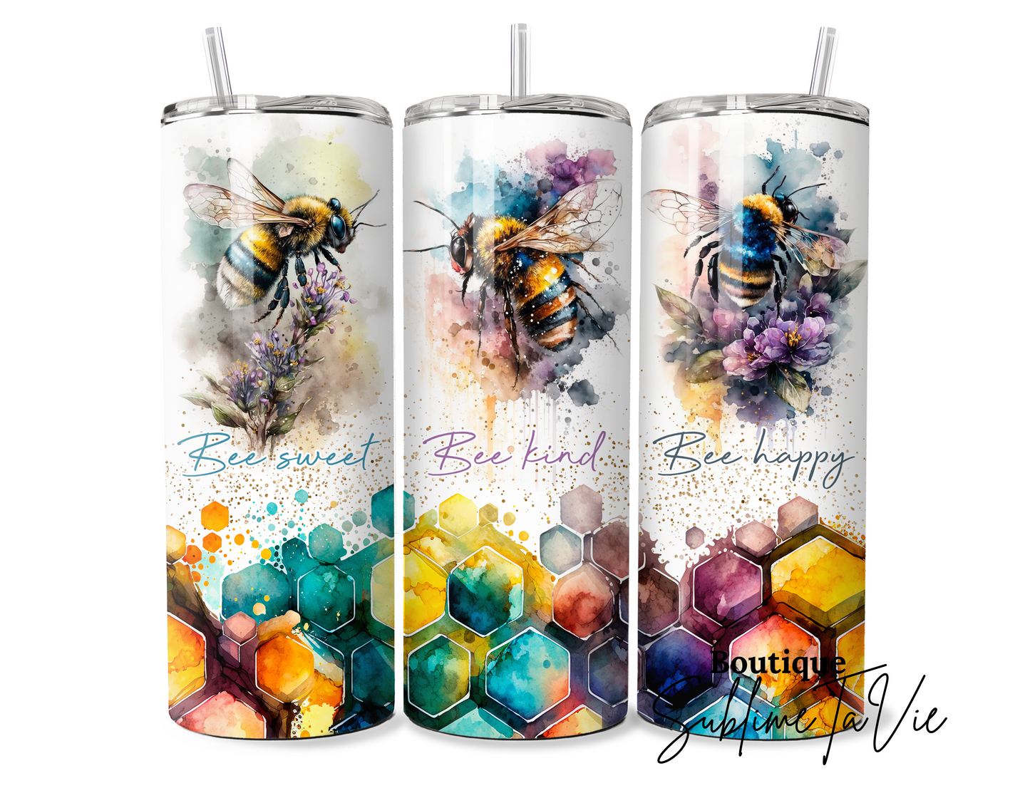 Tumbler abeilles be be be