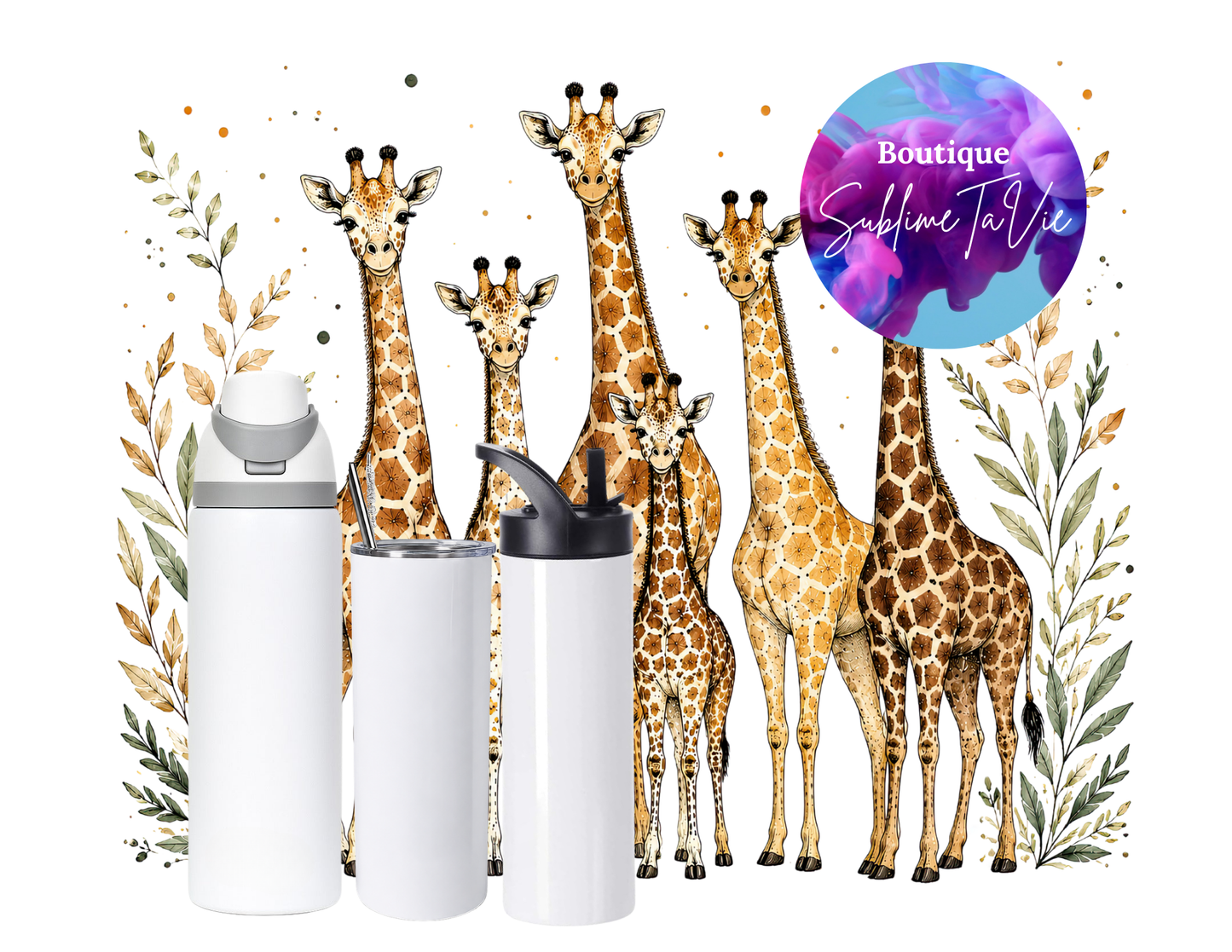 Tasse isotherme girafe