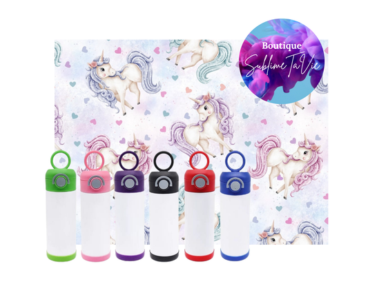 Tasse isotherme enfant licorne