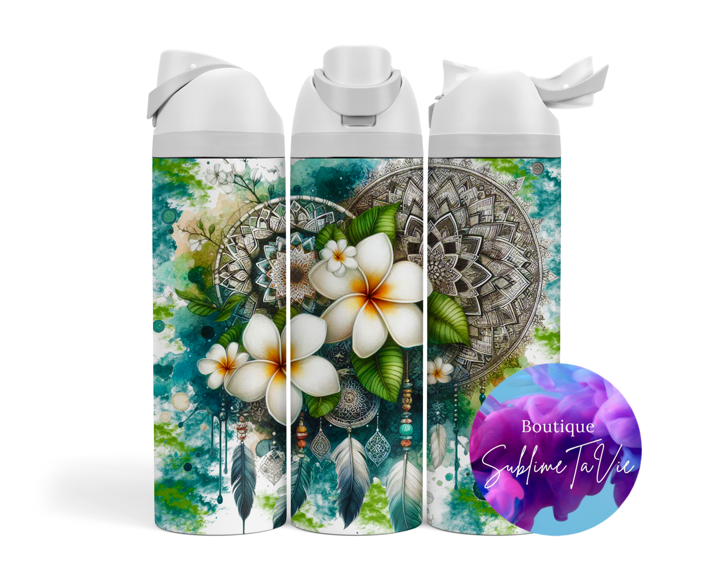 Tasse isotherme Owa - tropical boho