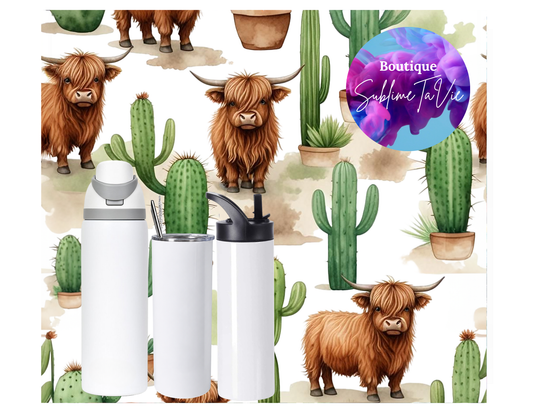 Tasse isotherme vache