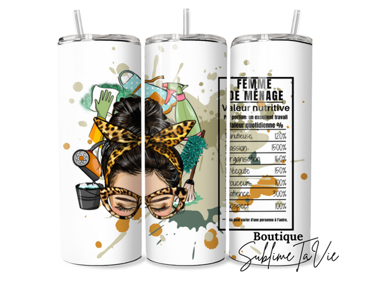 Tumbler femme de menage