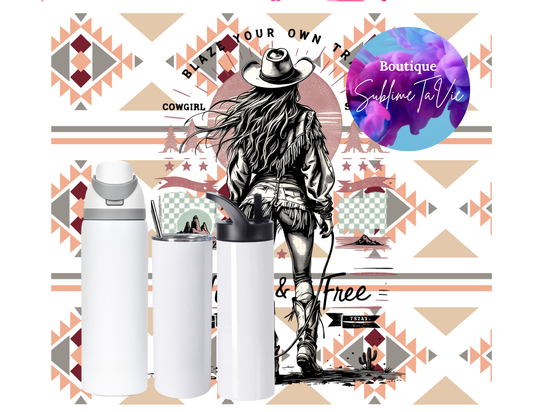 Tasse isotherme cowgirl