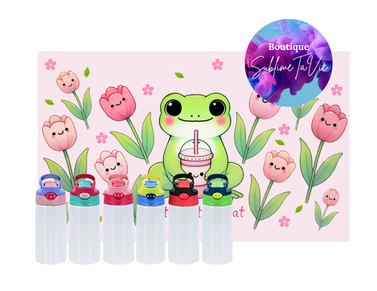 Tasse isotherme enfant grenouille
