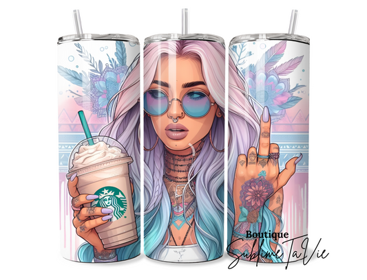 Tumbler summer coffee