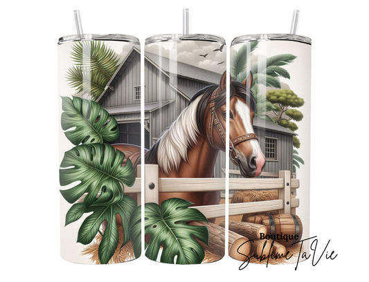 Tumbler cheval