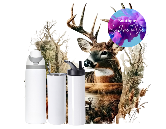 Tasse isotherme cerf