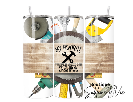 Tumbler papa construction