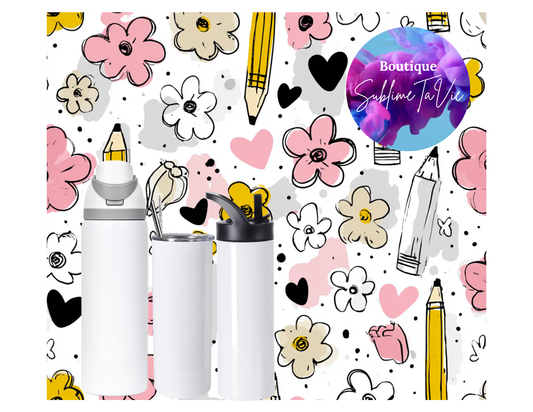 Tasse isotherme crayon