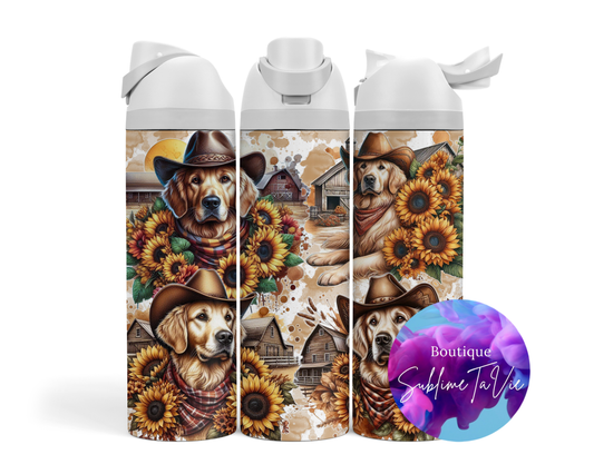 Tasse isotherme Owa - Golden cowboy