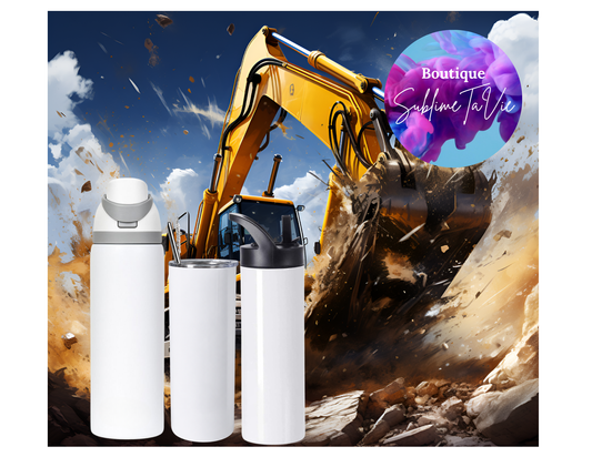 Tasse isotherme machinerie lourde