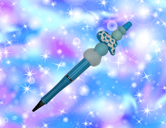 Stylo country bleu
