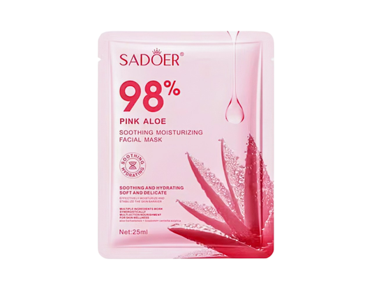 Masque pour le visage aloes