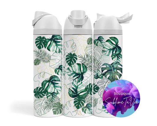 Tasse isotherme Owa - Feuille Monstera