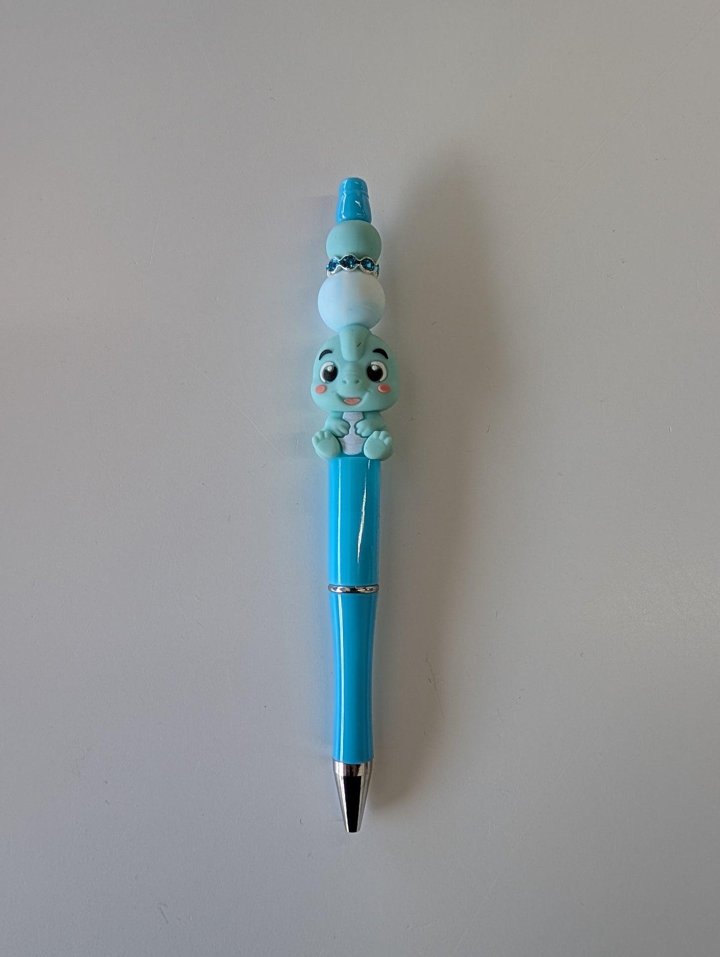 Stylo à bille Dinosaures bleu