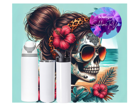 Tasse isotherme skull playa