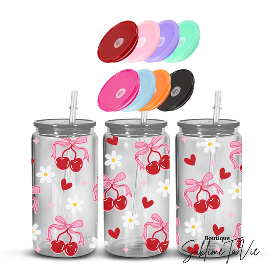Gobelet plastique cerise
