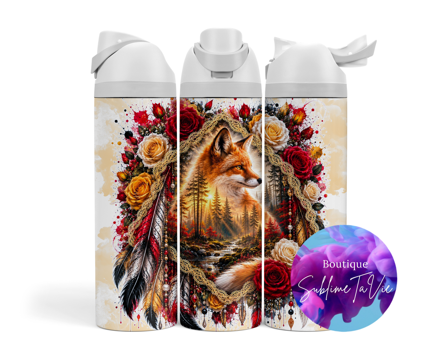 Tasse isotherme Owa - Renard magnifique