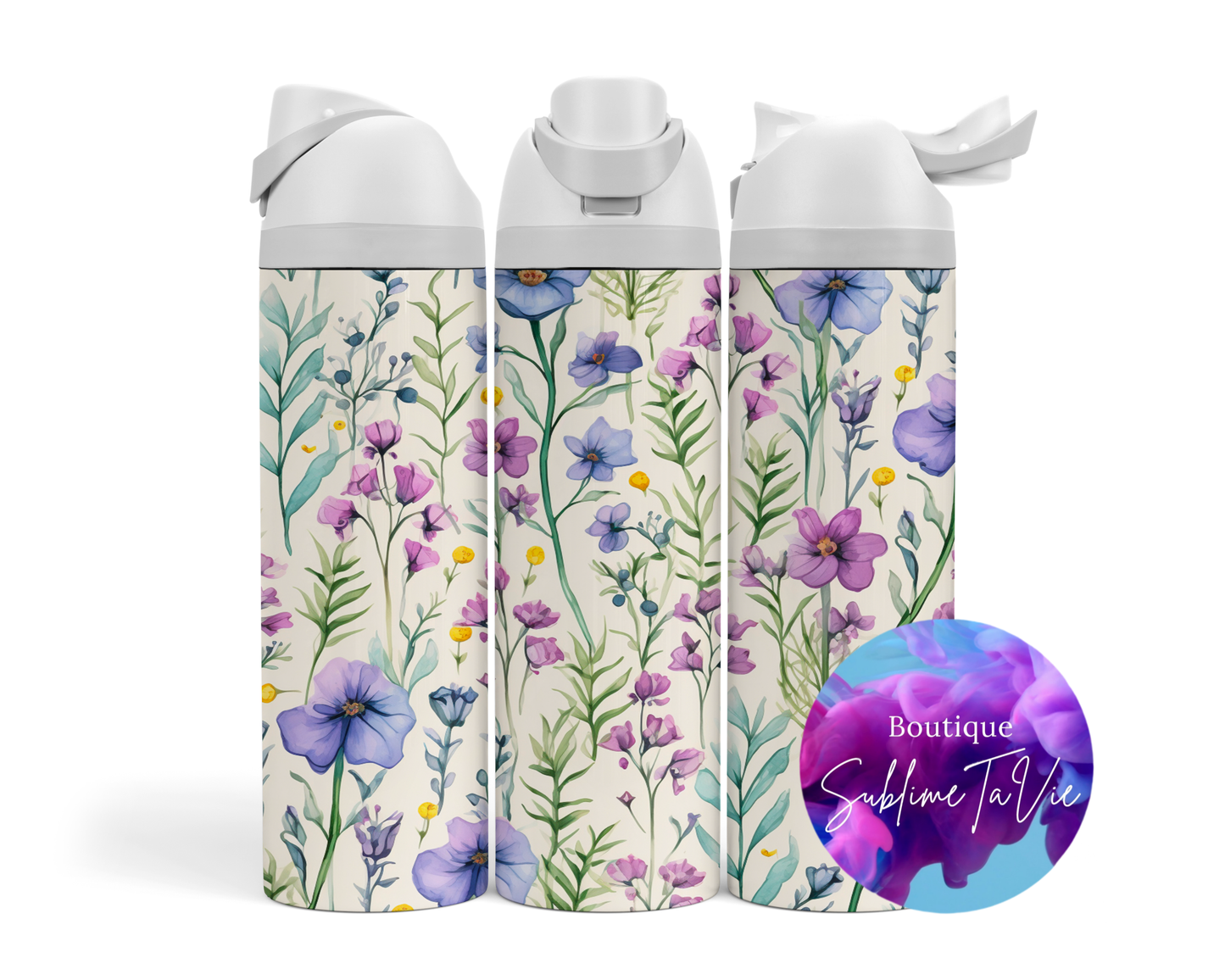 Tasse isotherme Owa - Fleurs des champs