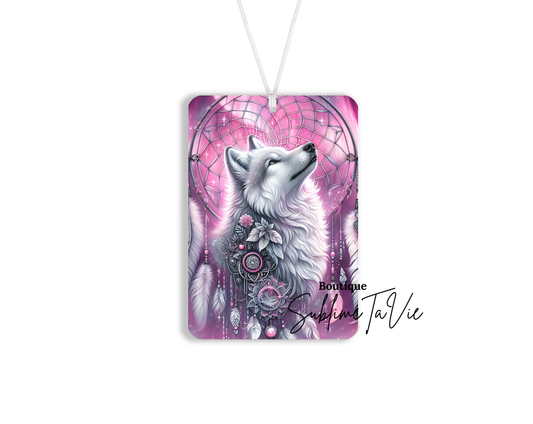 Désodorisant voiture loup