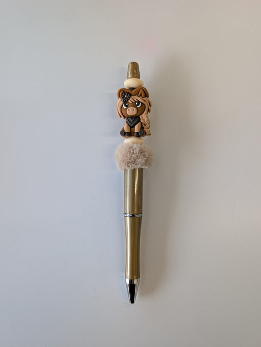 Stylo à bille cheval