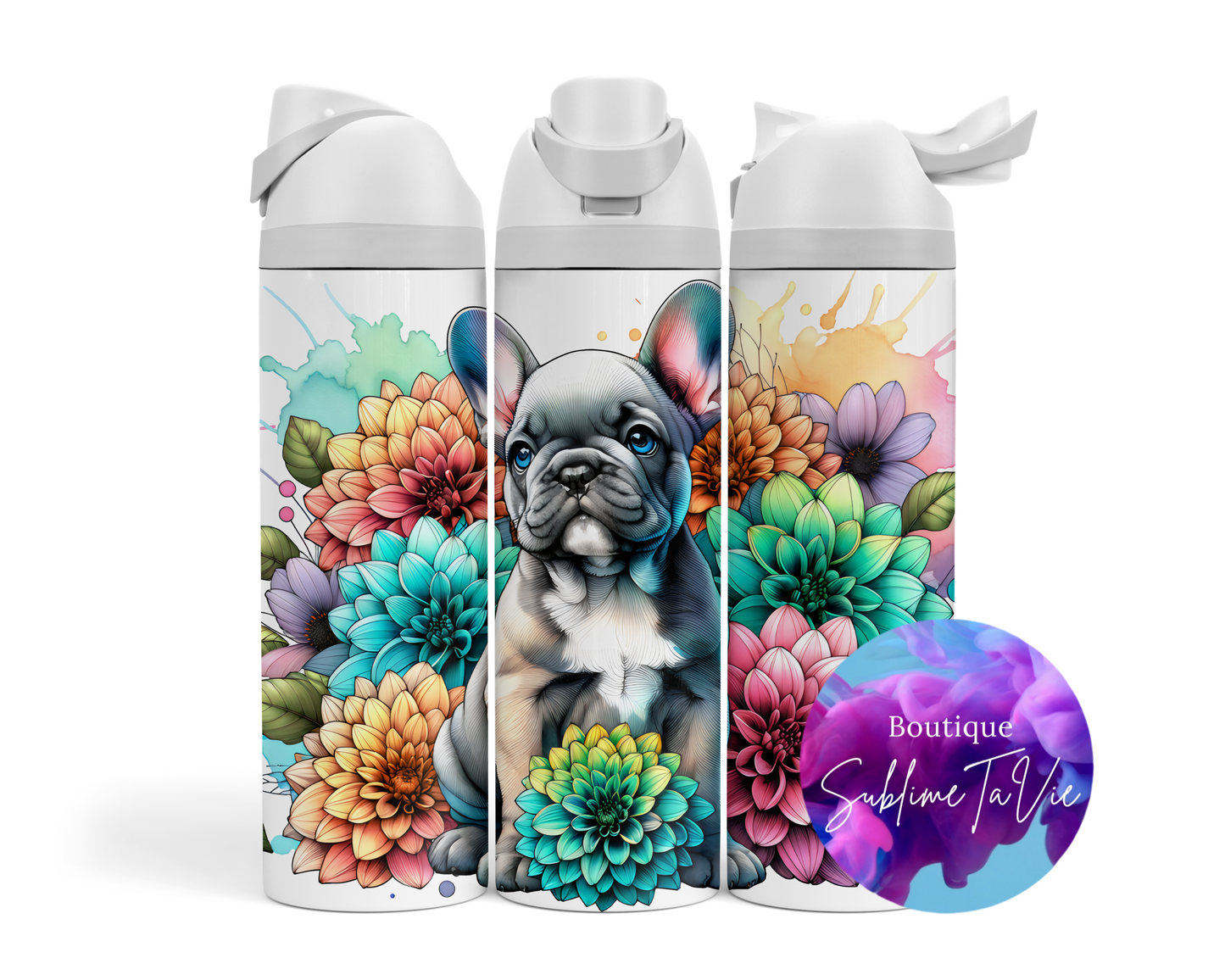 Tasse isotherme Owa - bulldog français