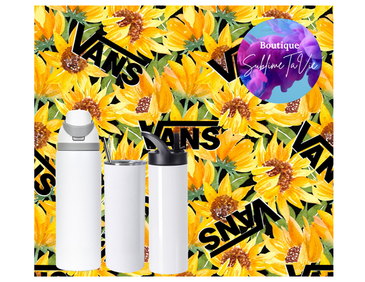 Tasse isotherme tournesol