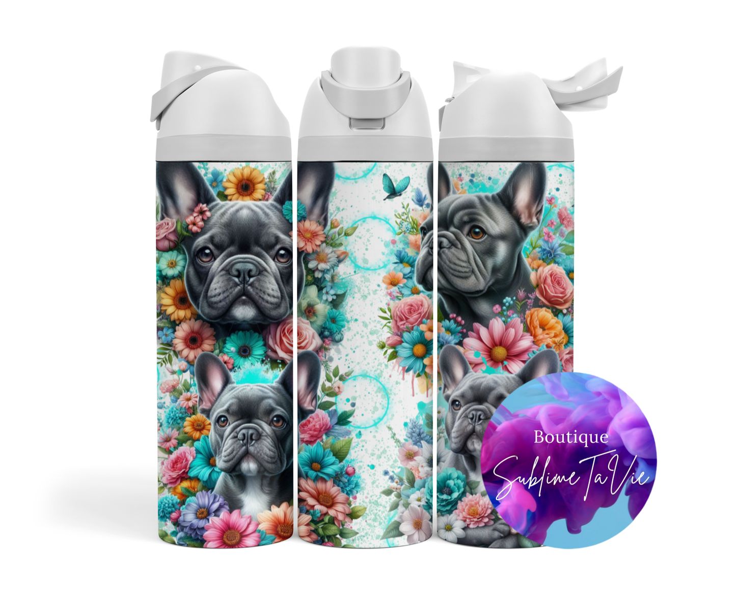 Tasse isotherme Owa - Bulldog français