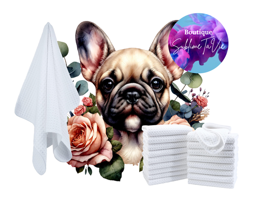 Serviette de cuisine bulldog