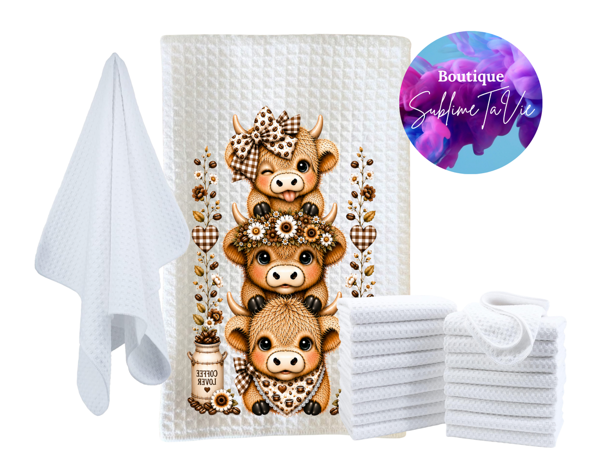 Serviette de cuisine vache