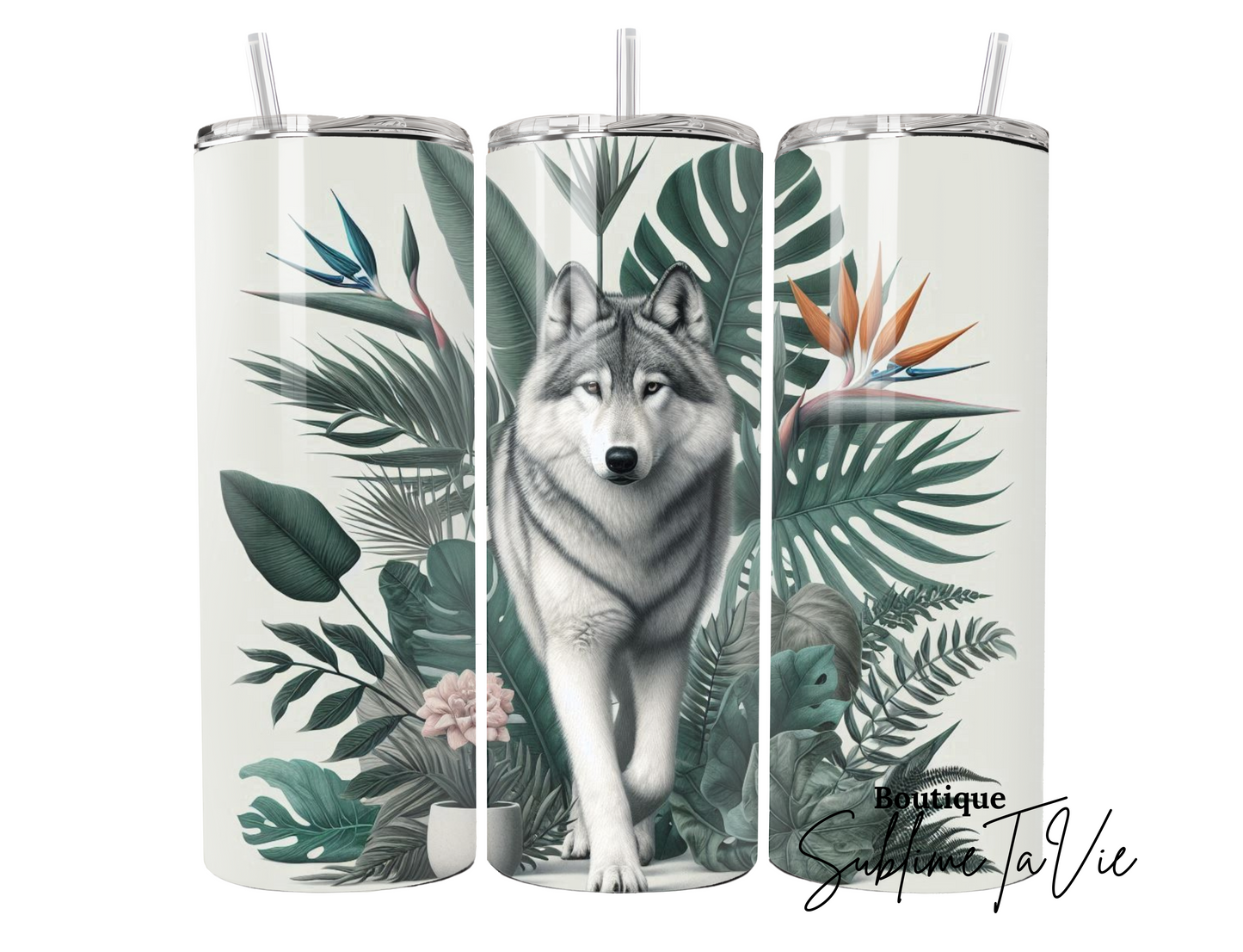 Tumbler loup plante
