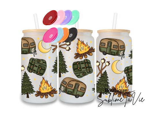Gobelet givré camping