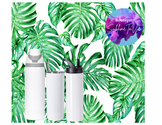 Tasse isotherme monstera